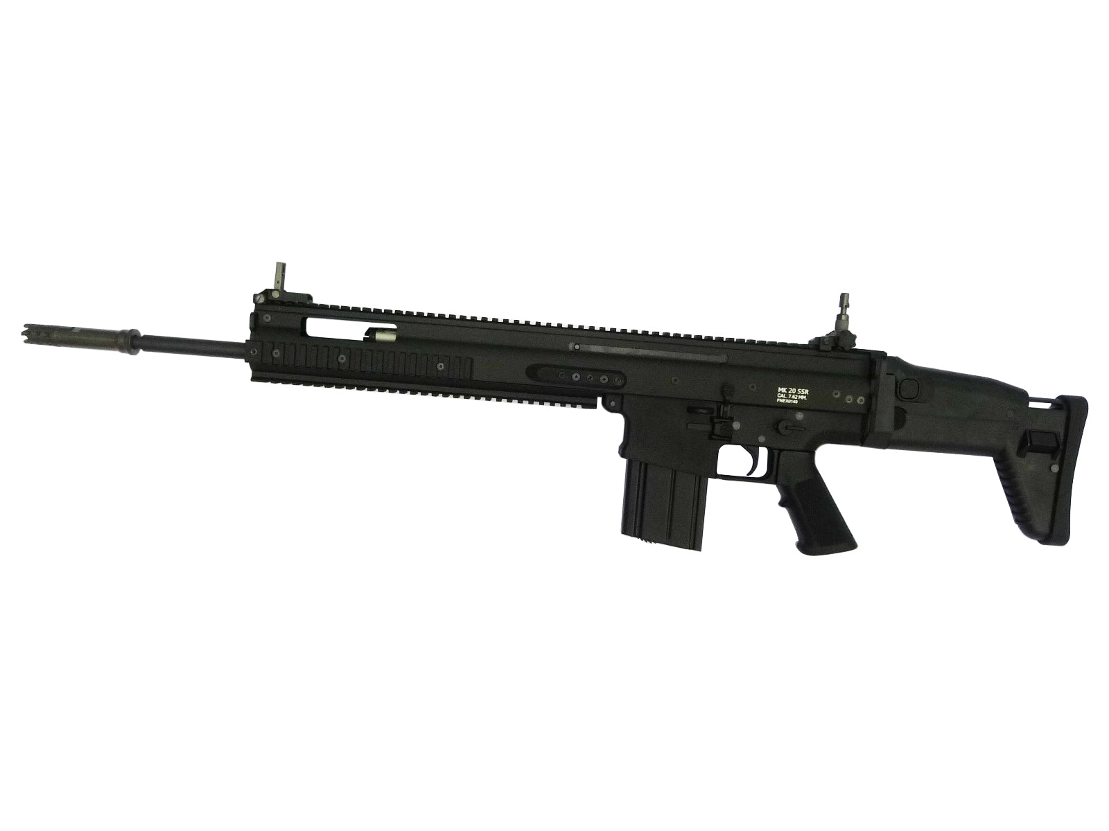 WE SCA Heavy Airsoft AEG Rifle SSR Ver. ( Black Edition )