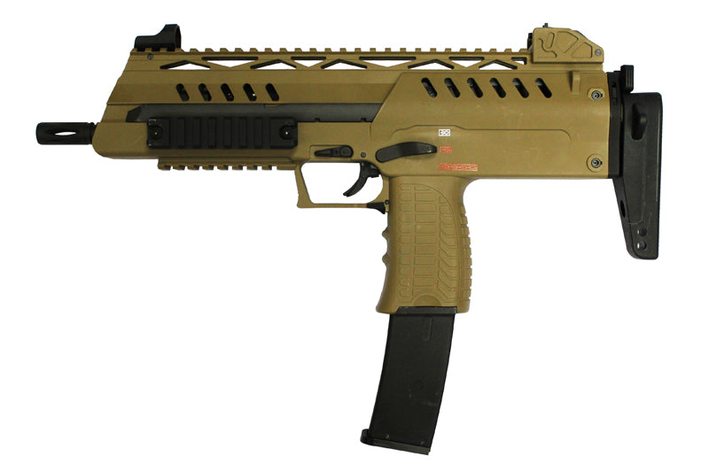 WE SMG-8 Airsoft Gas Blowback ( GBB ) ( Tan )
