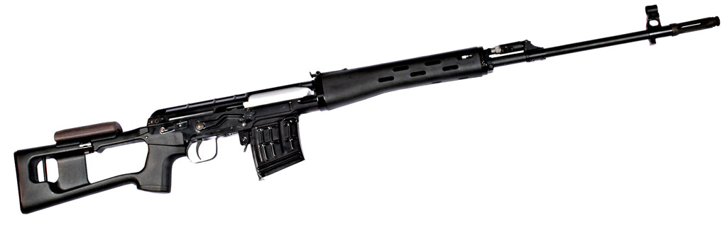 WE ACE VD ( SVD ) Sniper GBB Rifle ( Black , Aluminum )