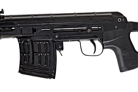 WE ACE VD ( SVD ) Sniper GBB Rifle ( Black , Aluminum )