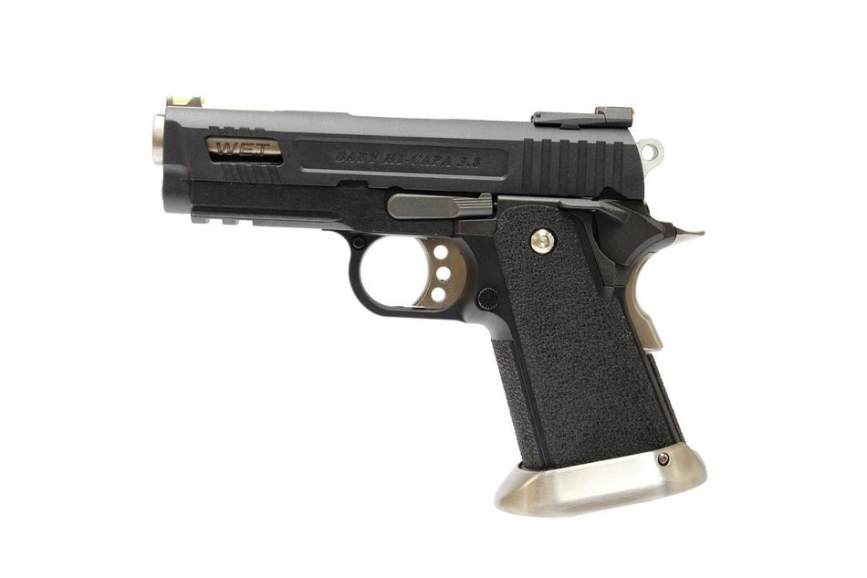 WE Tech Hi-Capa Force 3.8 Velociraptor GBB Pistol ( Black )