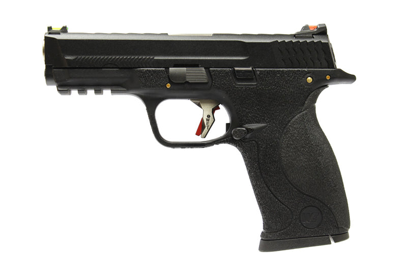 WE Toucan T2 A W/HOLD Pistol Airsoft ( BK SLIDE / SV BARREL / BK FRAME )