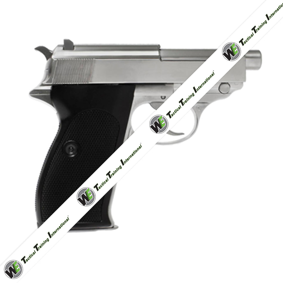 WE P38S W/Dummy Suppressor ( Silver )