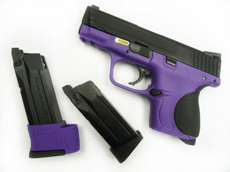 WE Toucan S Metal Slide GBB Pistol ( Purple ) ( BK Slide, Purple Frame )