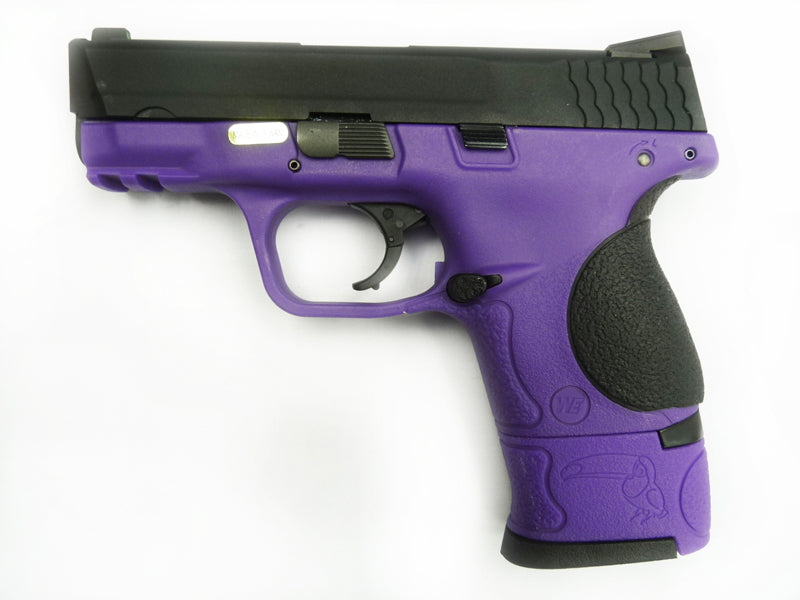 WE Toucan S Metal Slide GBB Pistol ( Purple ) ( BK Slide, Purple Frame )