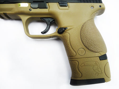 WE Toucan S Metal Slide GBB Pistol ( Tan ) ( BK Slide, Tan Frame )