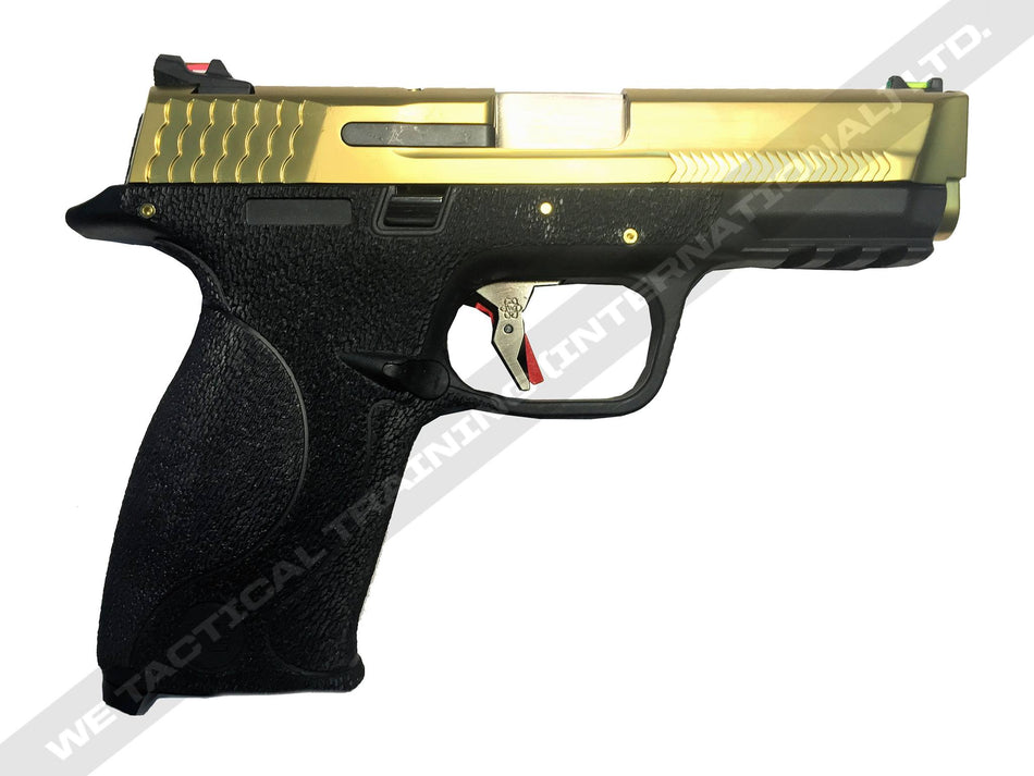 WE Big Bird A WET GBB Pistol ( Gold )