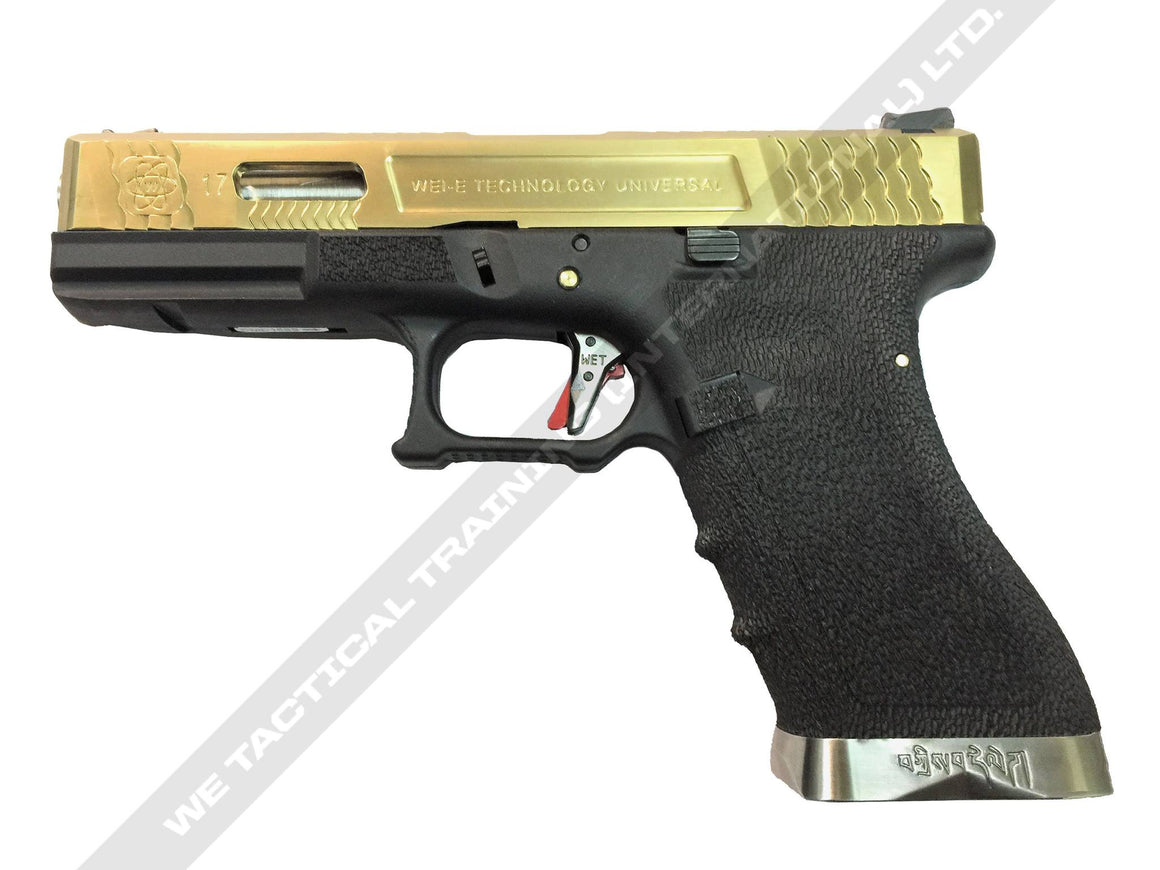 WE Model 17 WET GBB Pistol ( Gold ) ( WE Marking )