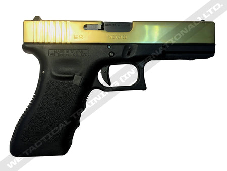 WE Model 18C Metal Slide GBB Pistol ( Gold ) ( WE Marking ) ( Gen 3 )