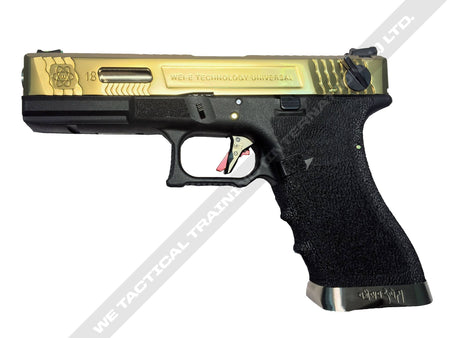 WE Model 18C WET GBB Pistol ( Gold ) ( WE Marking )