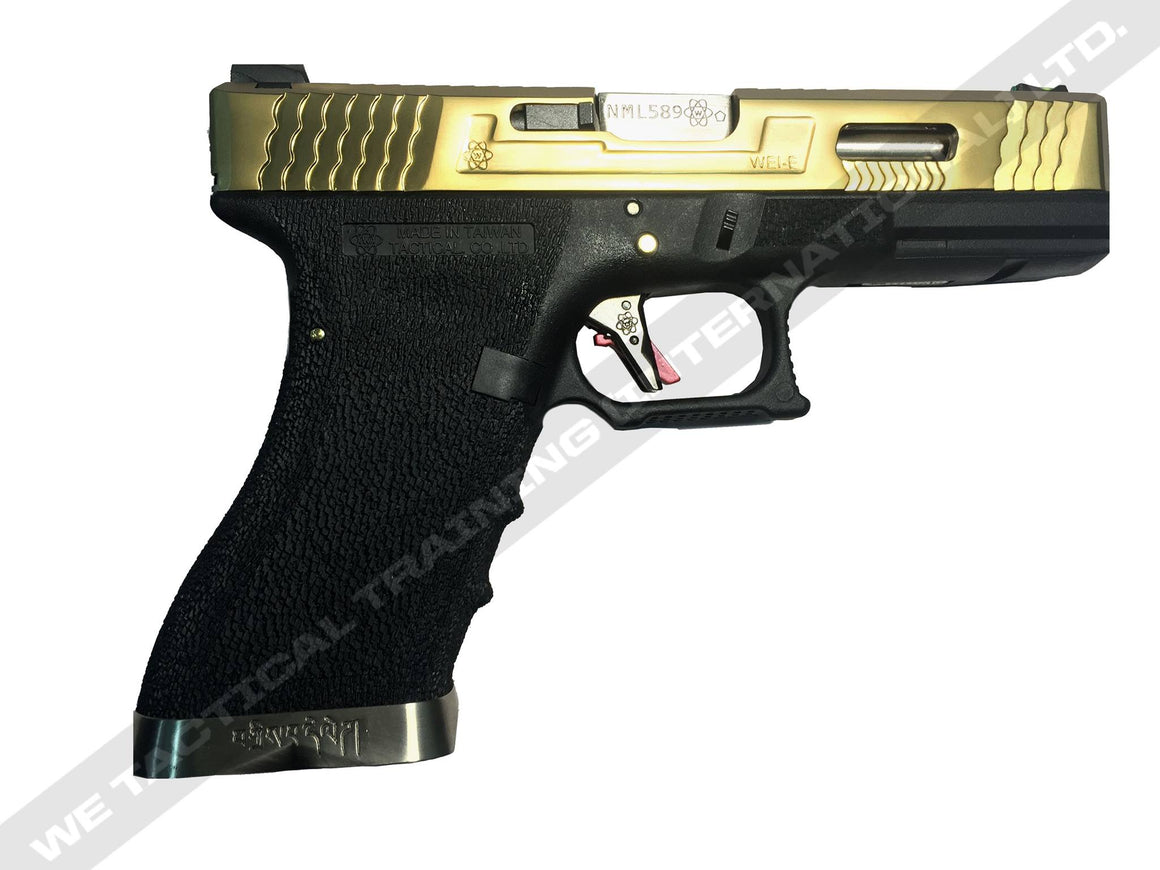 WE Model 18C WET GBB Pistol ( Gold ) ( WE Marking )