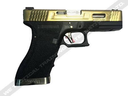 WE Model 18C WET GBB Pistol ( Gold ) ( WE Marking )