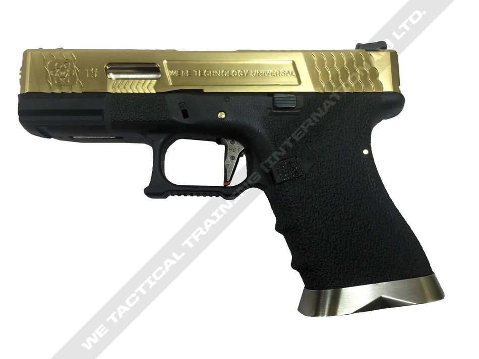 WE Model 19 WET GBB Pistol  ( WE Marking ) ( Gold )
