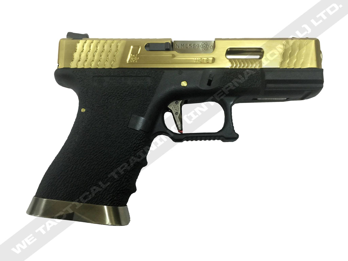 WE Model 19 WET GBB Pistol  ( WE Marking ) ( Gold )