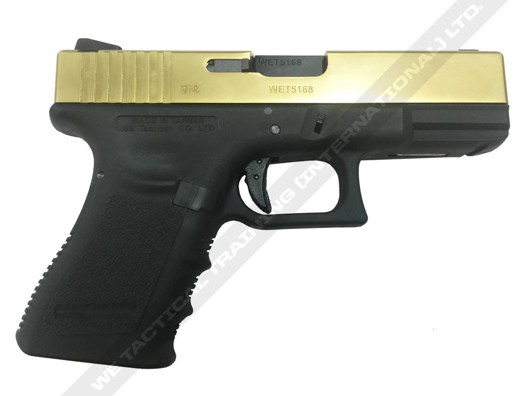 WE Model 2.3 G3 Metal Slide GBB Pistol ( GD )