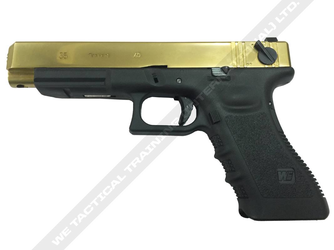 WE Model 3.5 G3 Metal Slide GBB Pistol ( Gold )