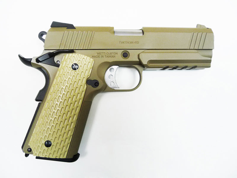 WE Desert Warrior 4.3 OPS Full Metal GBB Pistol (Tan)