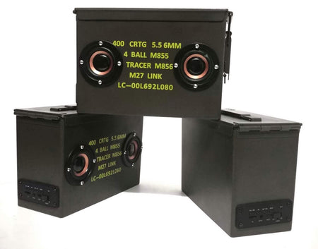 FCC BT Portable Ammo Can Speakers ( Bluetooth )
