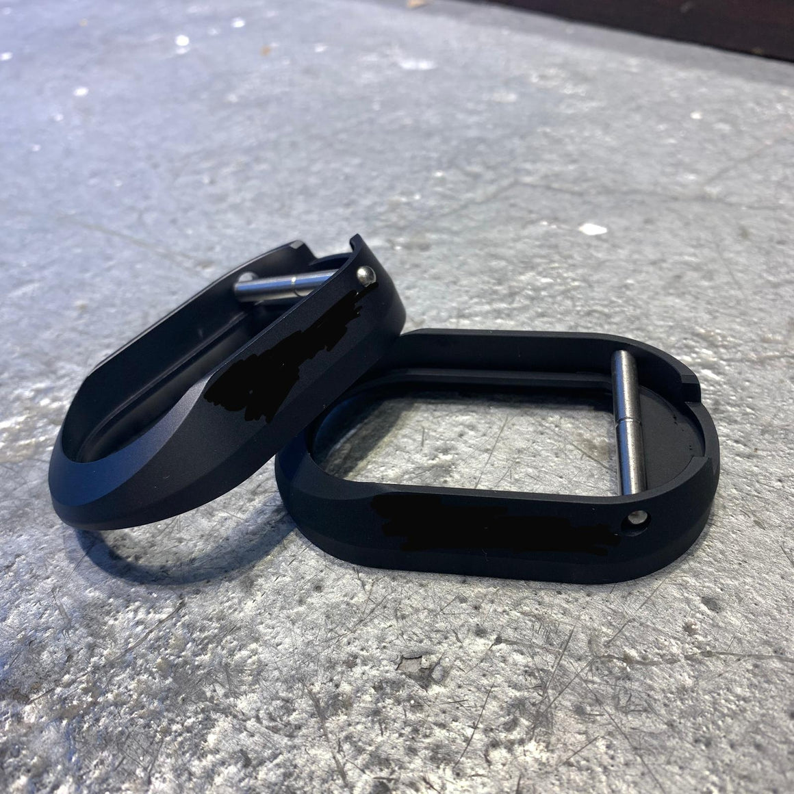 C&C Tac TT Style CNC Aluminum Magwell for TM Hi-Capa ( Black ) / (Grey )-Grey