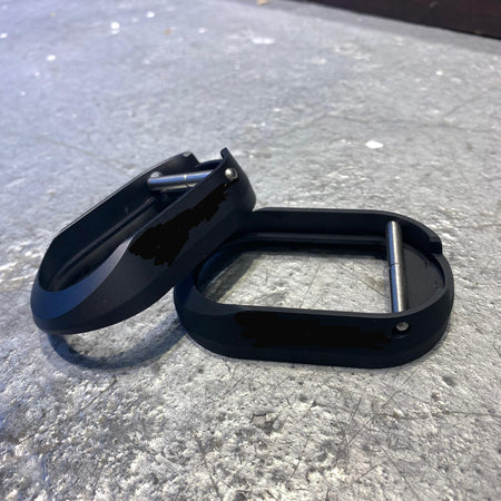 C&C Tac TT Style CNC Aluminum Magwell for TM Hi-Capa ( Black ) / (Grey )-Grey