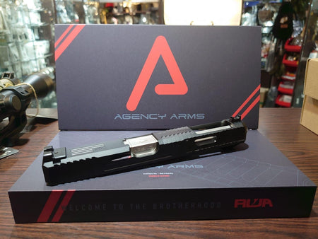 RWA Agency Arms Bonesaw 34 Slide Set for TM Model 17 GBBP ( Black )