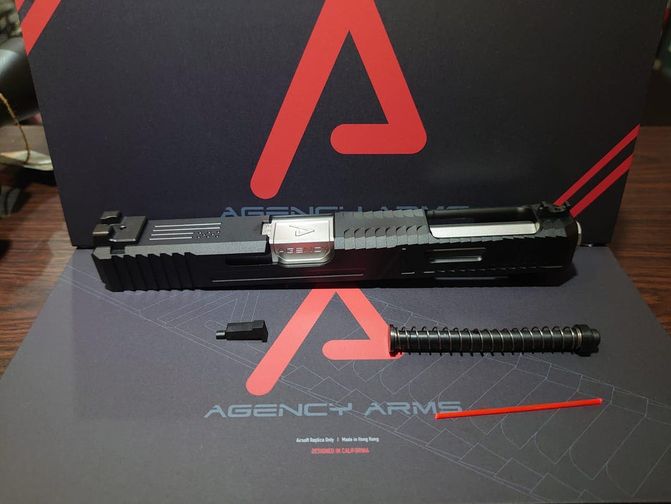 RWA Agency Arms Bonesaw 34 Slide Set for TM Model 17 GBBP ( Black )