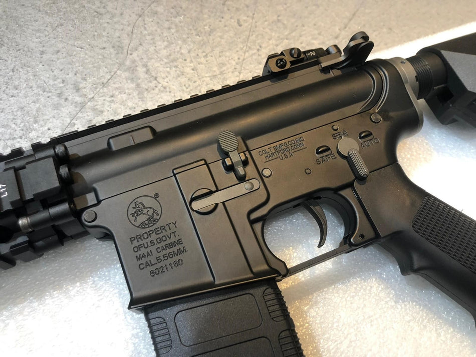 EMG Colt Licensed Daniel Defense 9.5 inch MK18 MOD 1 AEG  ( Black ) ( by King Arms )