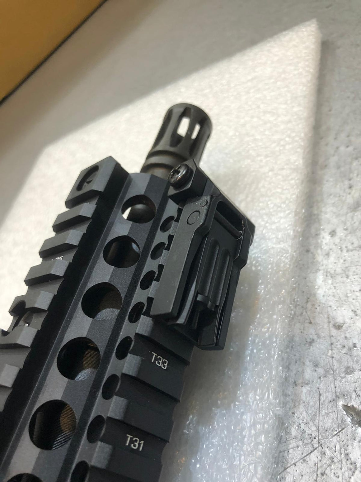 EMG Colt Licensed Daniel Defense 9.5 inch MK18 MOD 1 AEG  ( Black ) ( by King Arms )