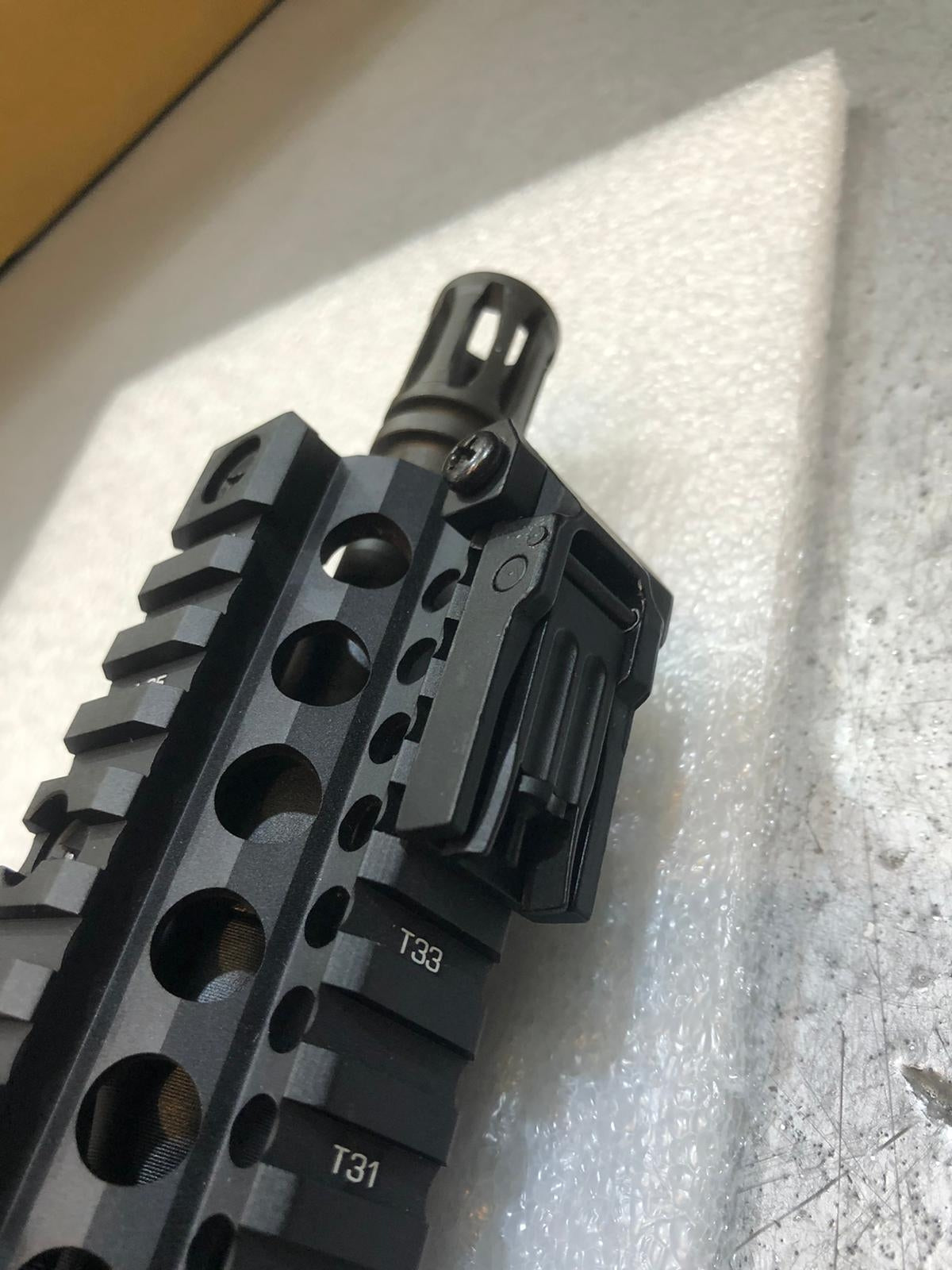 EMG Colt Licensed Daniel Defense 9.5 inch MK18 MOD 1 AEG  ( Black ) ( by King Arms )