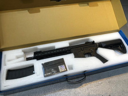 EMG Colt Licensed Daniel Defense 9.5 inch MK18 MOD 1 AEG  ( Black ) ( by King Arms )