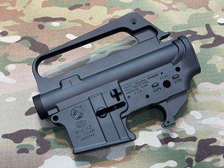 Angry Gun COLT M733 M16 A2 "HEAT MOVIE Version" CNC Upper & Lower Receiver for Marui TM MWS / MTR GBB ( Colt Licensed w/ Roll Marking Press )