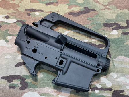 Angry Gun COLT M733 M16 A2 "HEAT MOVIE Version" CNC Upper & Lower Receiver for Marui TM MWS / MTR GBB ( Colt Licensed w/ Roll Marking Press )