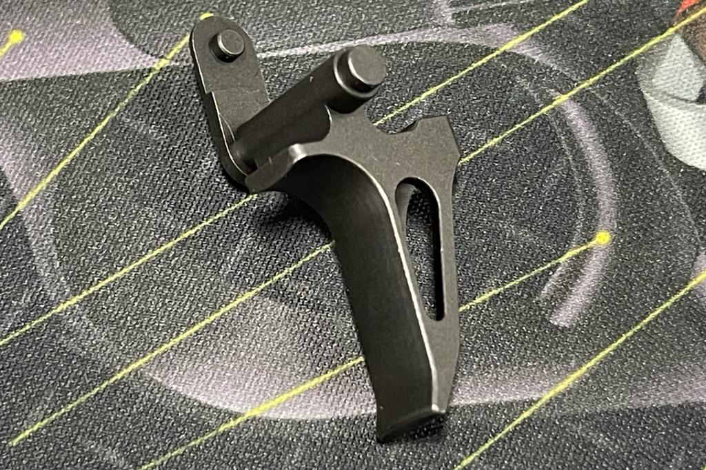 NOVA CNC Steel Trigger ( Flat Skeletonized Type ) For SIG AIR / VFC P320 M17 / M18 Airsoft GBB Series