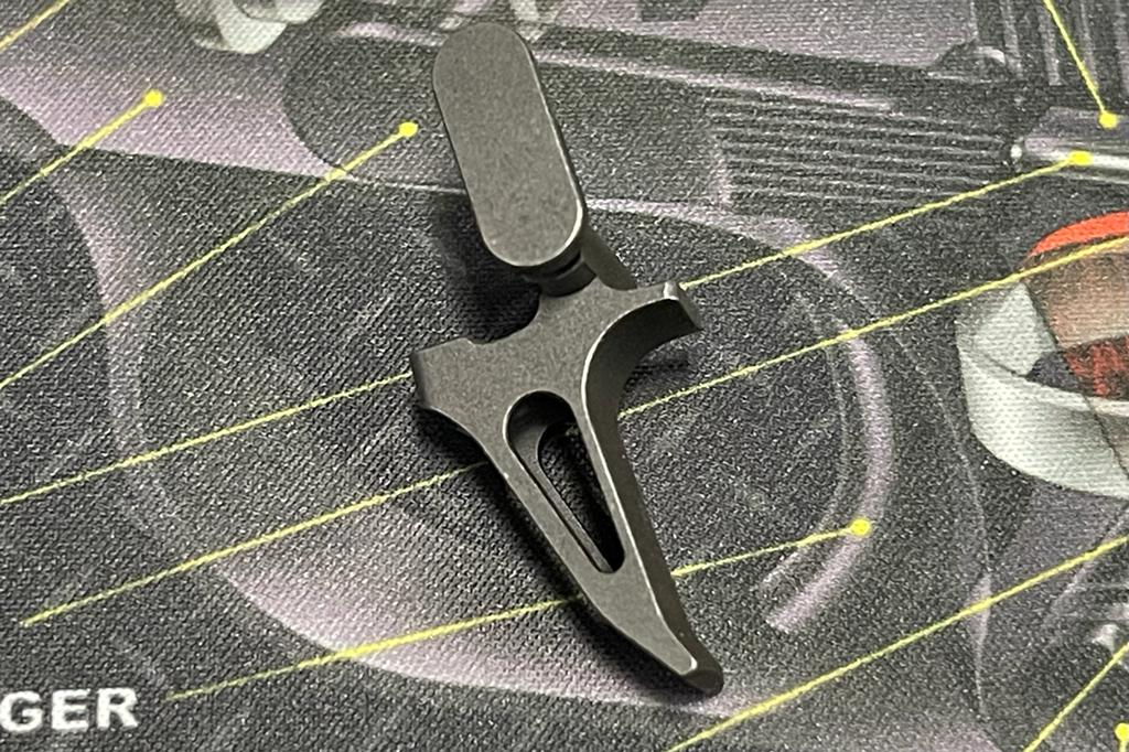 NOVA CNC Steel Trigger ( Flat Skeletonized Type ) For SIG AIR / VFC P320 M17 / M18 Airsoft GBB Series