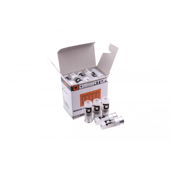 DOMINATOR™ 12 Gauge Gas Shotgun Shell Pack - White ( 25 Shells / Pack ) ( DM870 )