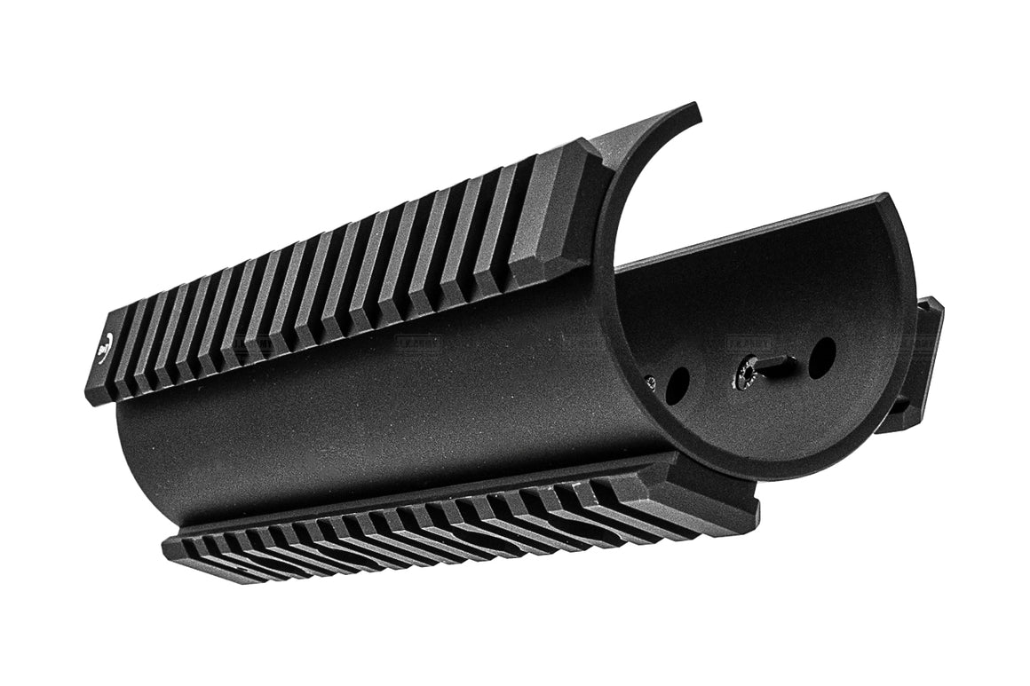 WII TECH CNC 6063 Aluminum Tri Rail Handguard For Marui TM MP5 SD6 Next Generation ( NGRS EBB ) Airsoft AEG