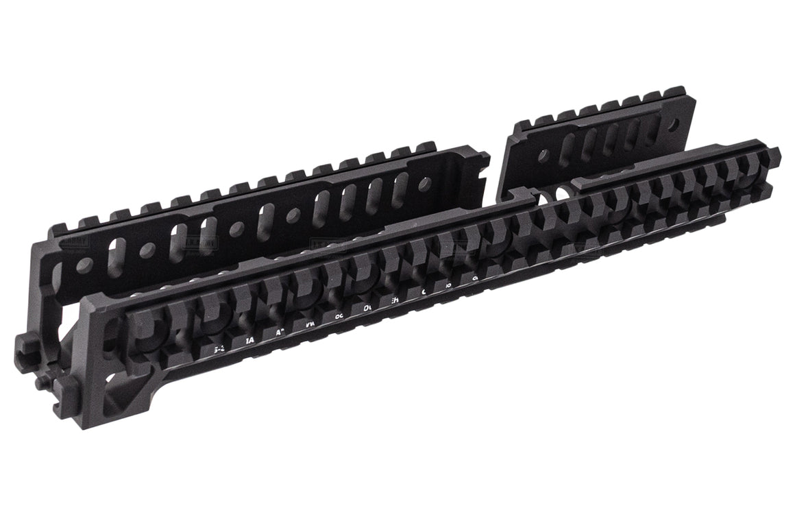 WII TECH CNC Aluminum B-30 Style Rail Handguard For Marui TM AKM GBBR