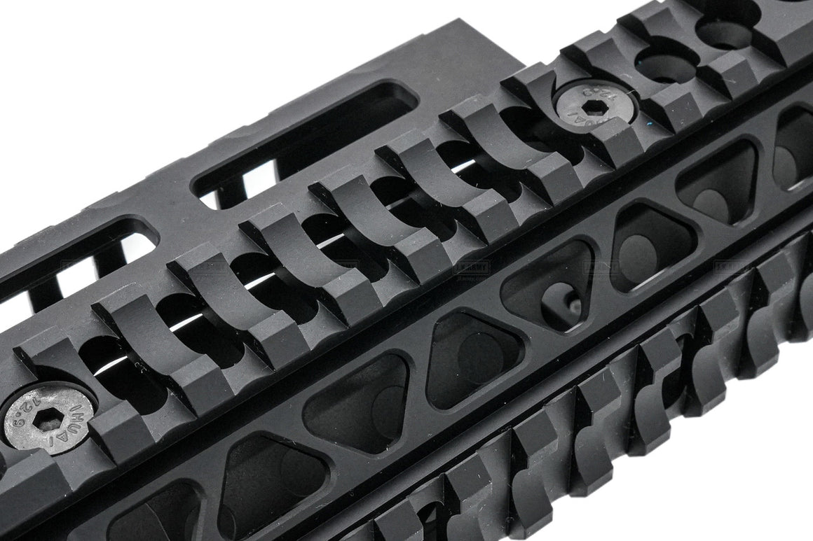 WII TECH CNC Aluminum Alpha 6" Quad Rail Handguard For Marui TM AKM GBBR