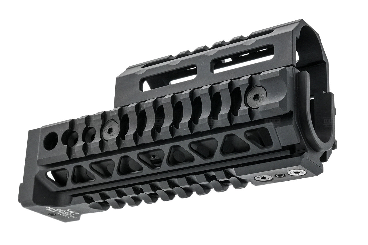 WII TECH CNC Aluminum Alpha 6" Quad Rail Handguard For Marui TM AKM GBBR