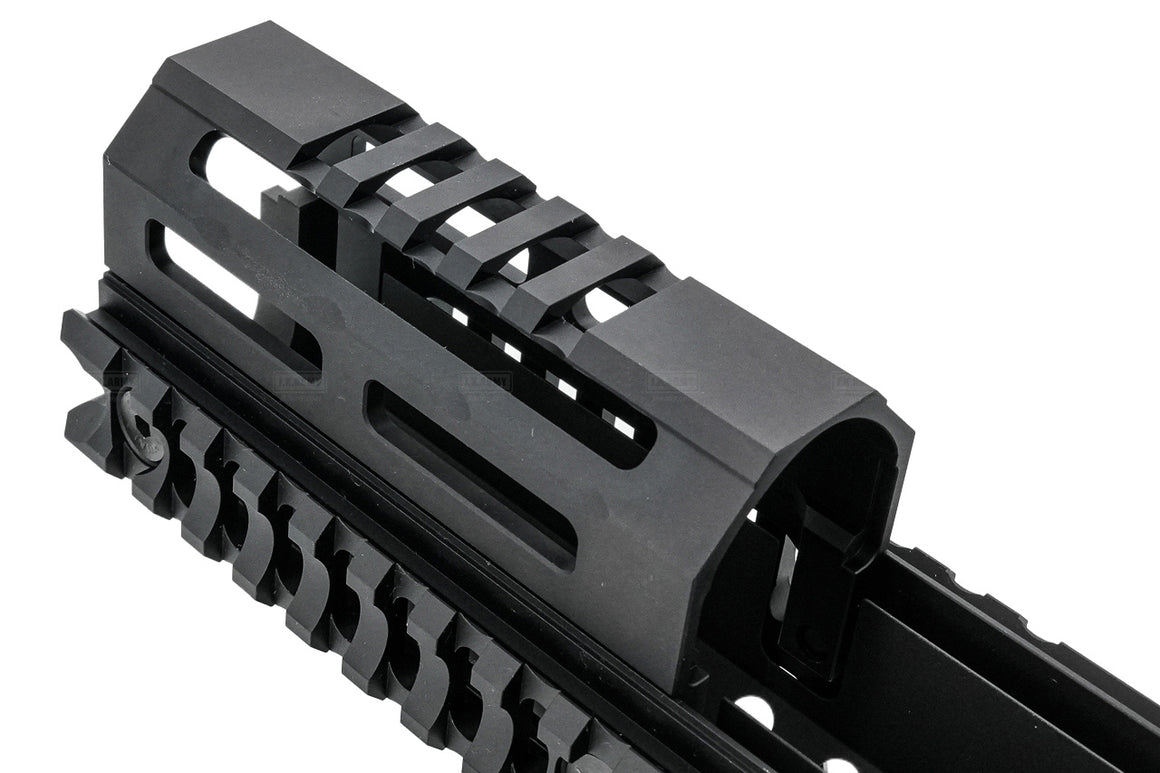 WII TECH CNC Aluminum Alpha 6" Quad Rail Handguard For Marui TM AKM GBBR