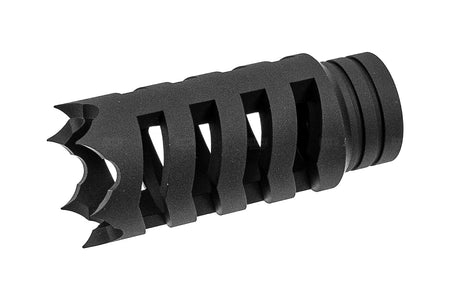 WII TECH CNC Aluminum Shark 2 Muzzle Brake For Marui TM SAIGA 12K GBB