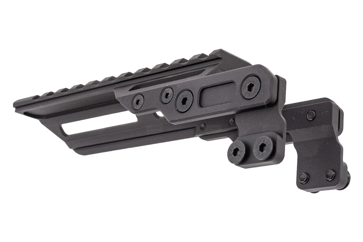 WII TECH CNC Aluminum A Style Optic Mount For Marui TM SAIGA 12K GBB