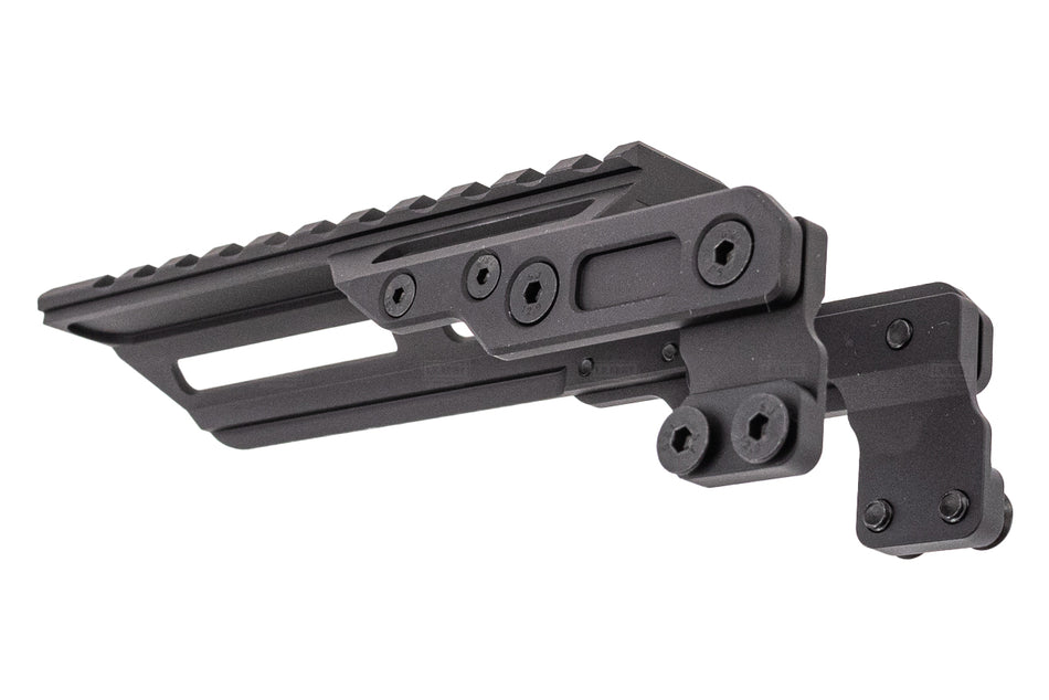 WII TECH CNC Aluminum A Style Optic Mount For Marui TM SAIGA 12K GBB