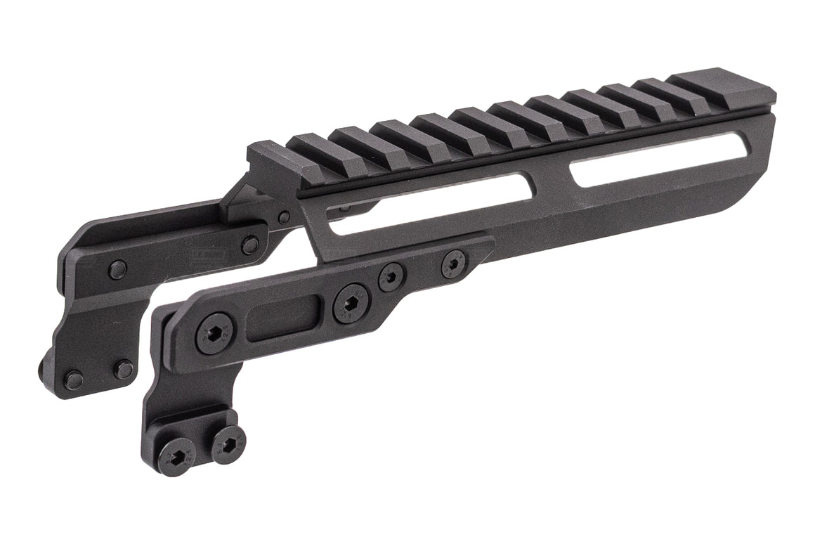 WII TECH CNC Aluminum A Style Optic Mount For Marui TM SAIGA 12K GBB