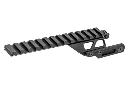 WII TECH CNC Aluminum V Style Optic Mount For Marui TM SAIGA 12K GBB