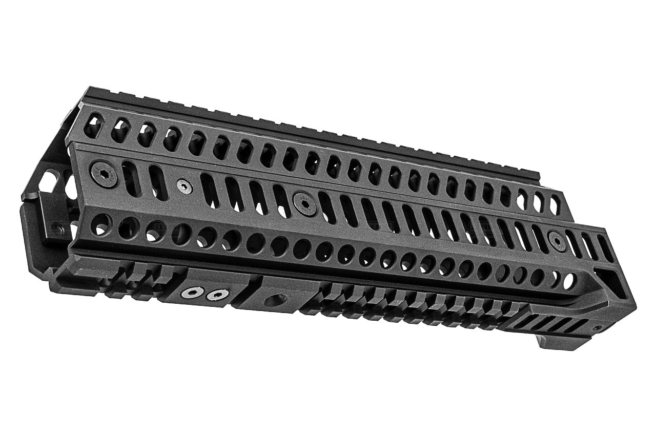 WII TECH CNC Aluminum Z Style Handguard For Marui TM SAIGA 12K GBB