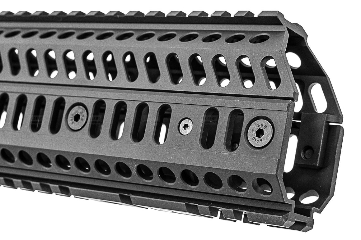 WII TECH CNC Aluminum Z Style Handguard For Marui TM SAIGA 12K GBB