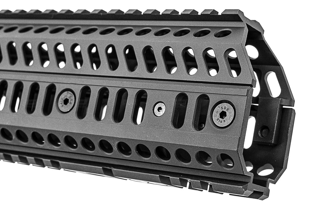 WII TECH CNC Aluminum Z Style Handguard For Marui TM SAIGA 12K GBB