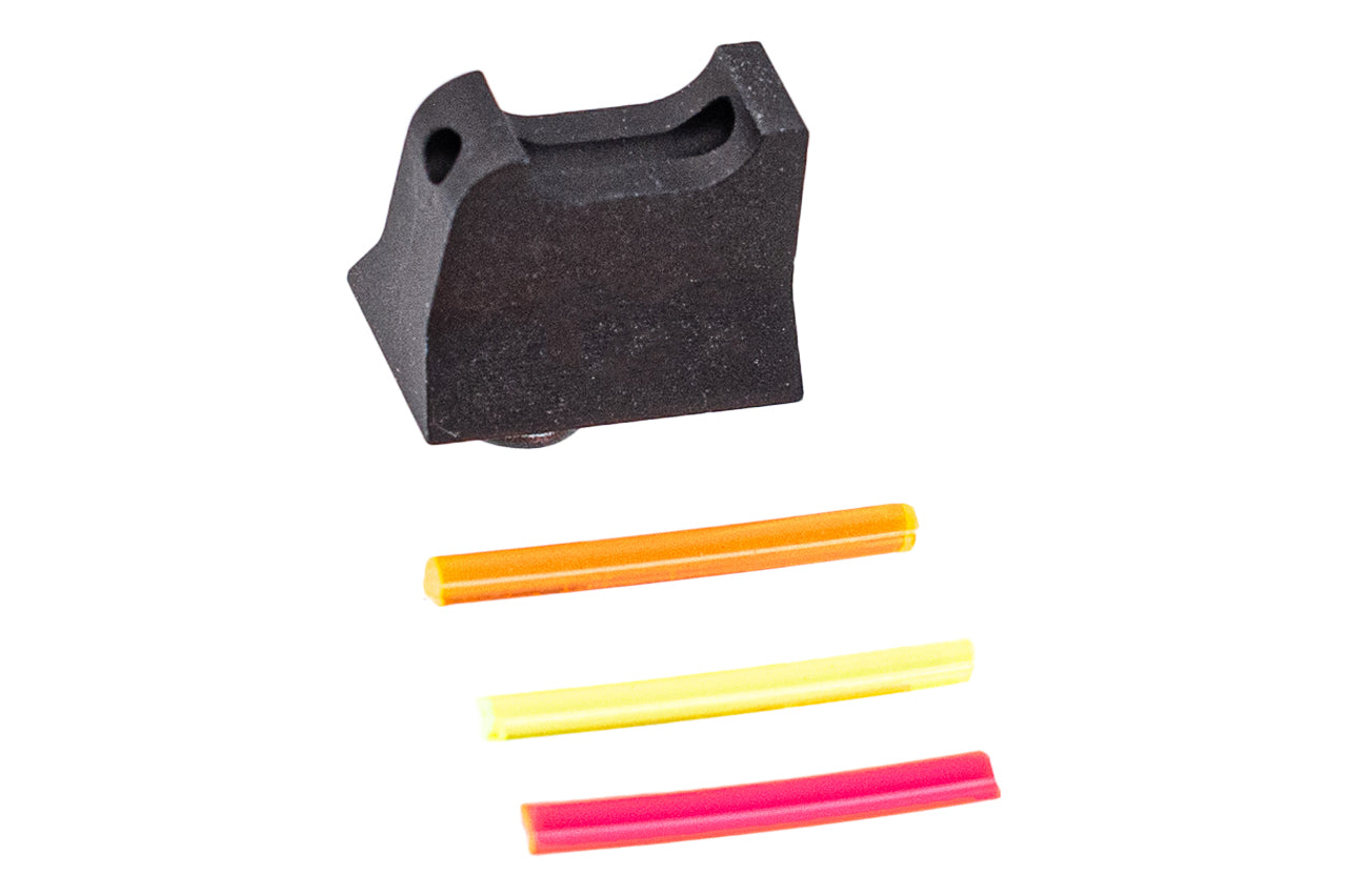 WII TECH CNC Aluminum High Fiber Front Sight For Marui TM G Model GBBP Series