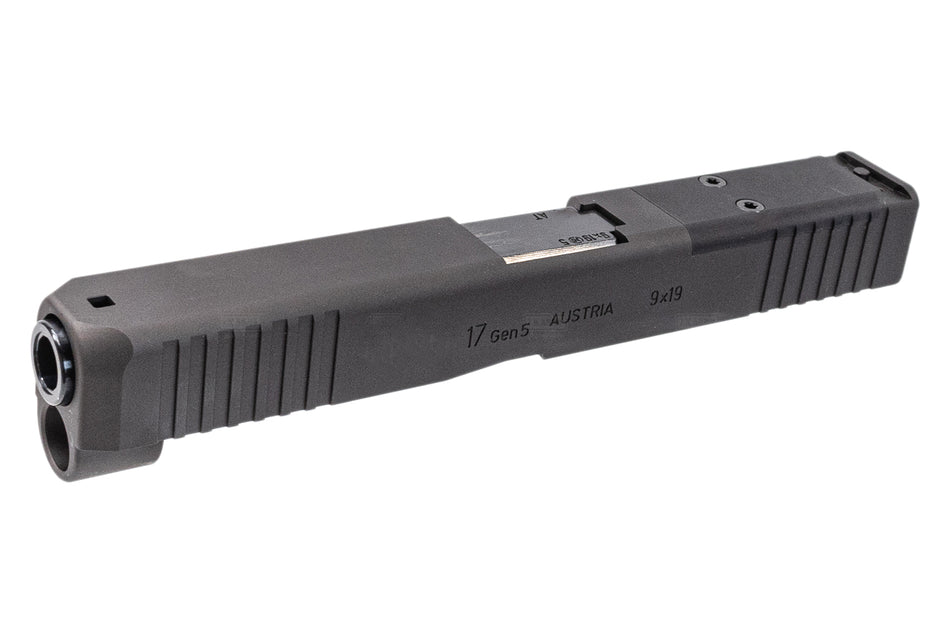 WII Tech CNC Aluminum Slide Set with Steel Barrel For Marui TM G17 G5 MOS GBBP